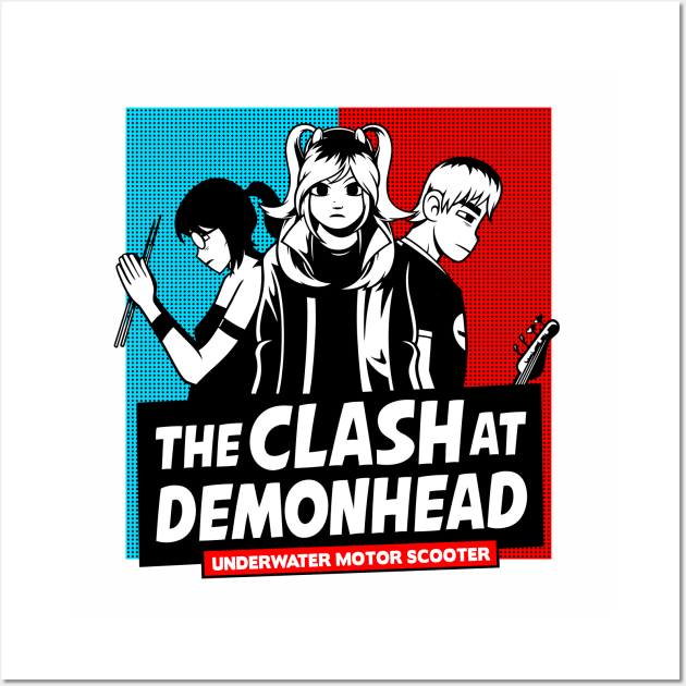 Clash At Demonhead Wall Art by wloem